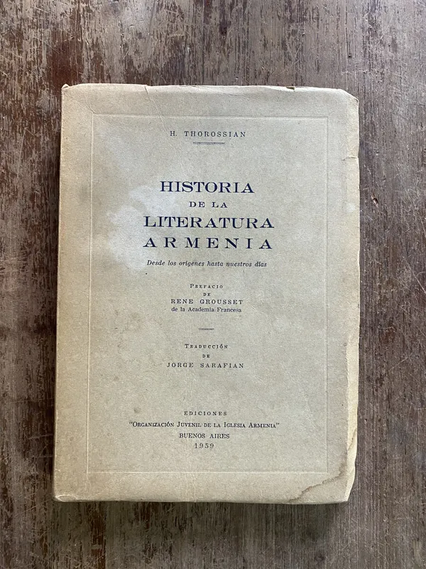 Historia de la Literatura Armenia - Thorossian H. (5i1)