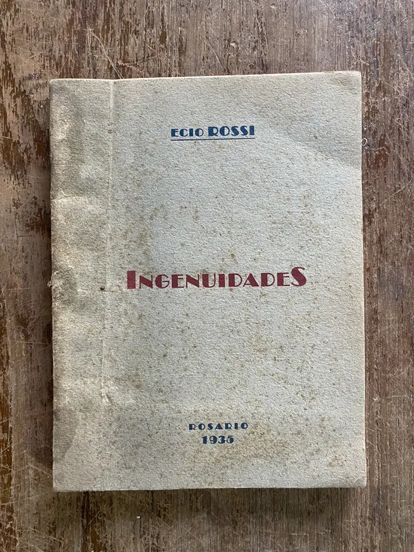 Ingenuidades (Dedicado a alfonsina storni) - Rossi (5i1)