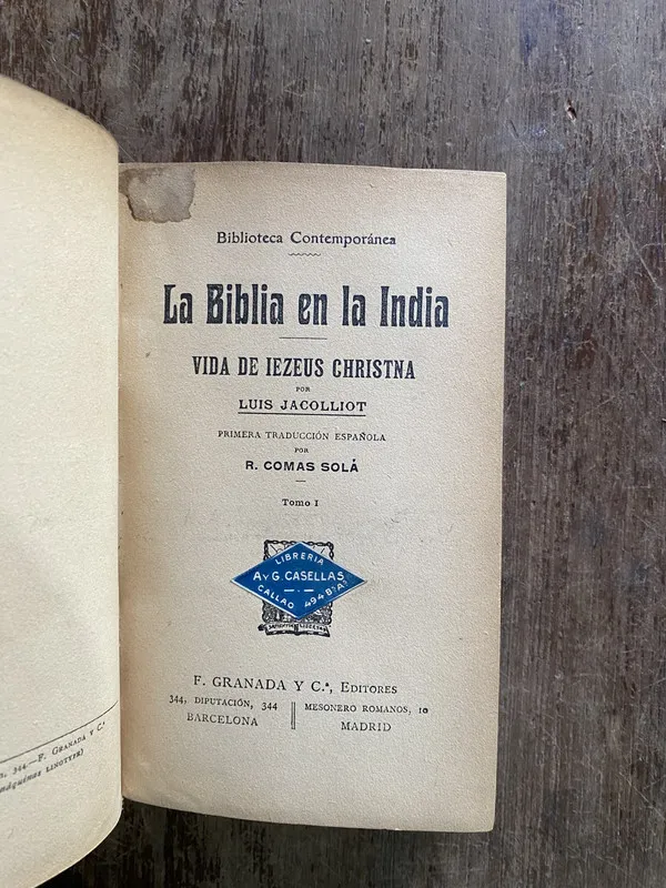 La Biblia en la India - Jacolliot Luis (5i2)