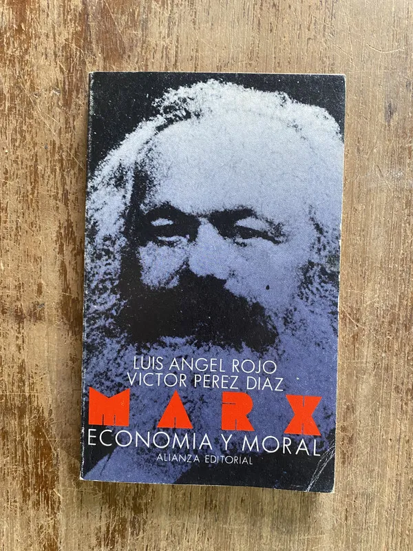 Marx: Economia y Moral - Rojo (5i2)