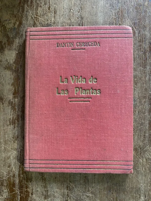 Tapa de La Vida de Las Plantas - Dantin Cereceda (5i2)