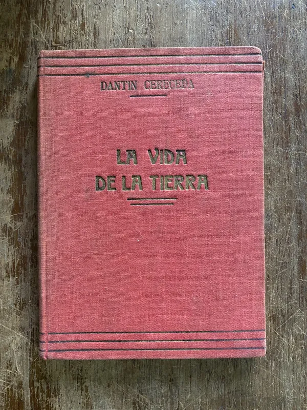 Tapa de La vida de la tierra - Dantin Cereceda (5i2)