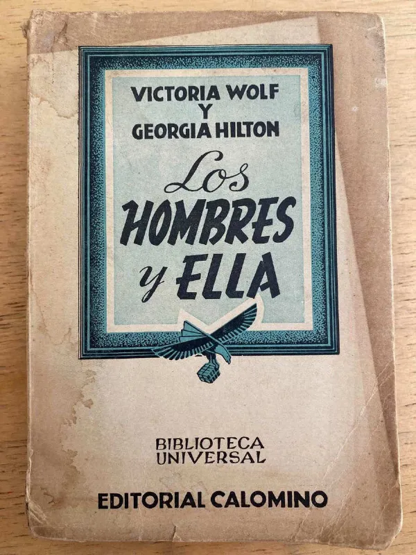 Tapa de Los Hombres Y Ella - Wolf, Virginia; Hilton, Georgia (k2)
