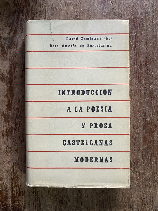 Introduccion a la poesia y prosa - Zambrano (5i3)