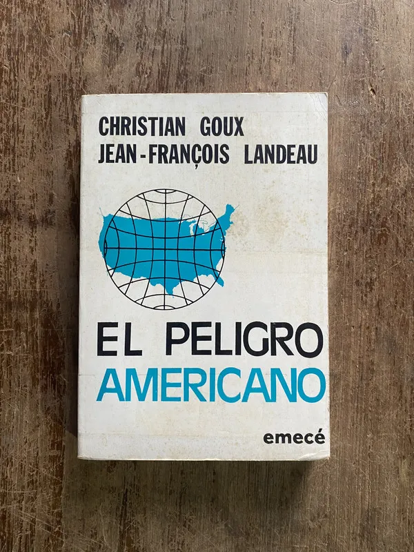 Tapa de El peligro americano - Goux (5i3)