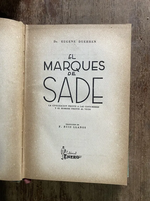 El Marques de Sade - Duehren Eugene (5i3)