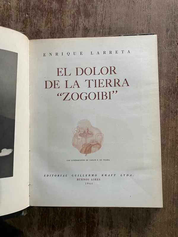 El dolor de la tierra 'Zogoibi' - Larreta Enrique (5i4)