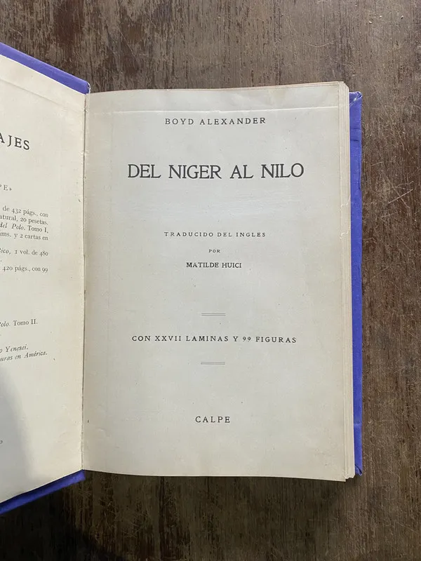 Del Niger al Nilo I - Alexander Boyd (5i4)