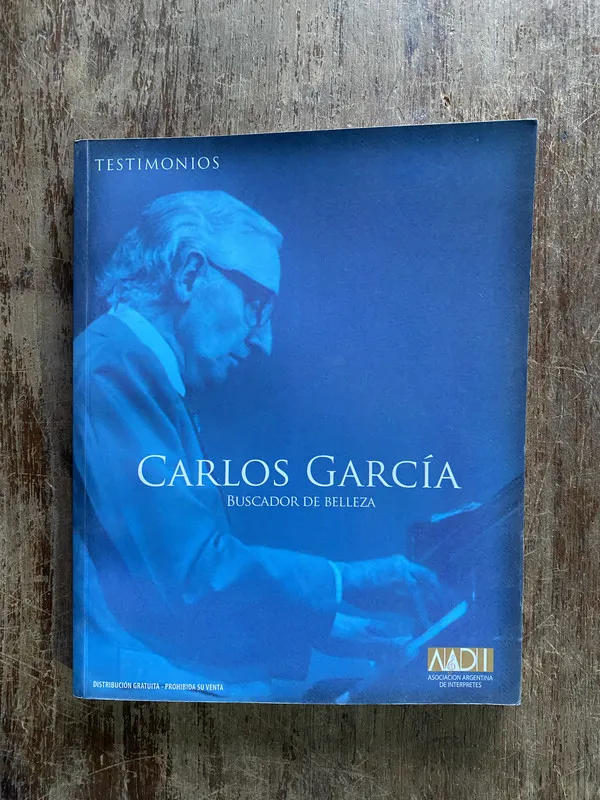 Tapa de Carlos Garcia - Garcia Carlos (5i4)