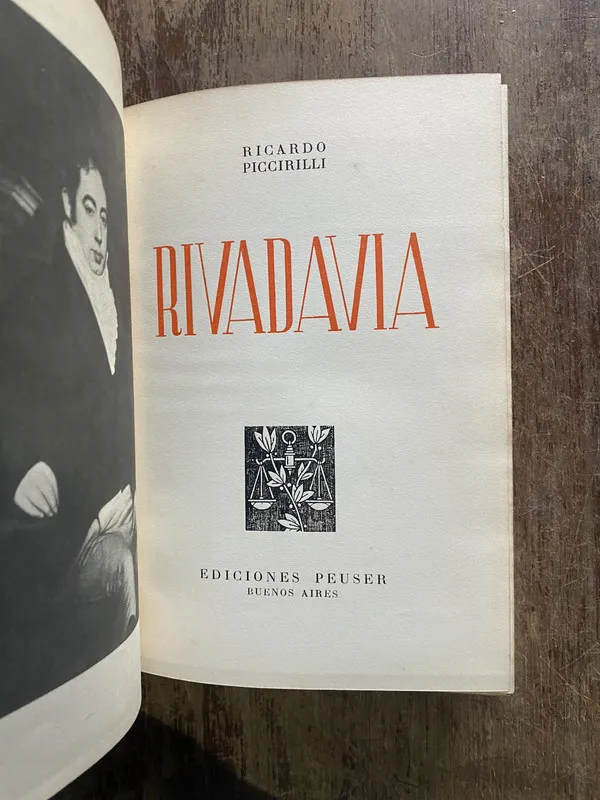 Tapa de Rivadavia - Piccirilli Ricardo (5i4)