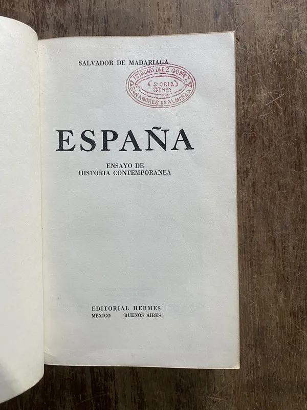 España - Madariaga Salvador de (5i4)