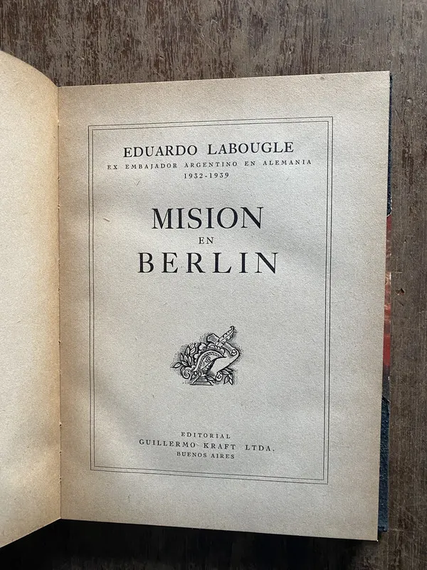 Mision en Berlin - Labougle Eduardo (5i5)