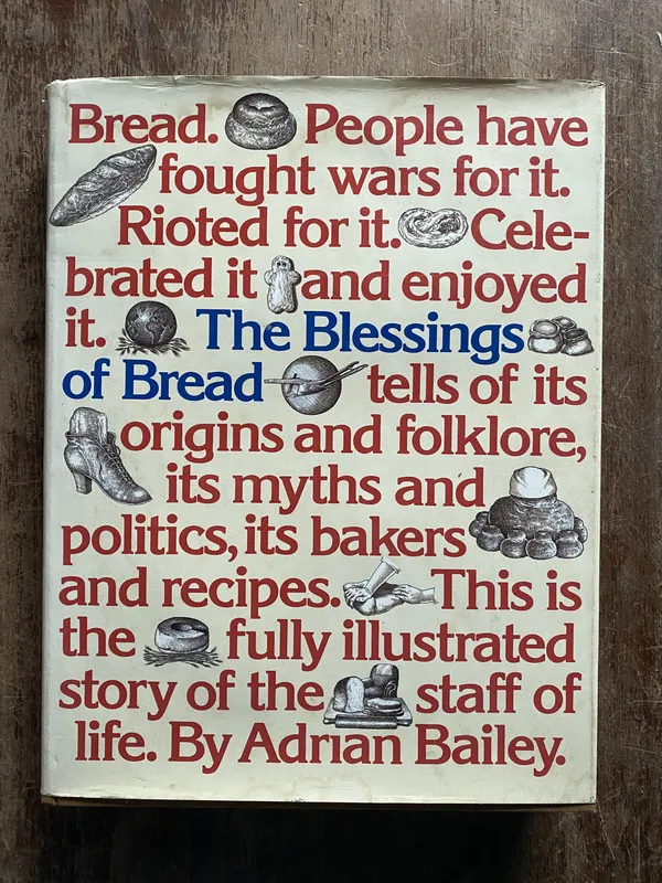 Tapa de The Blessings of Bread - Bailey Adrian (5b7)