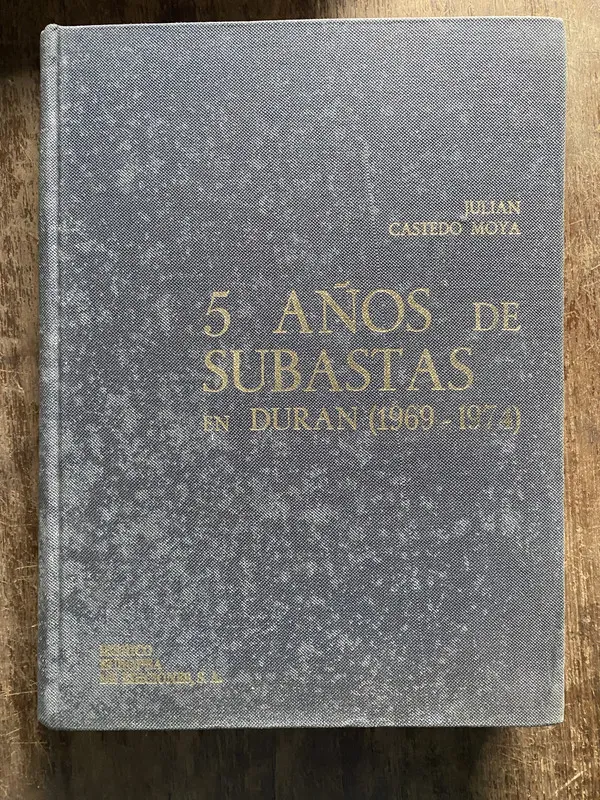 5 años de subastas en Duran (1969-1974) - Castedo Moya (5b7