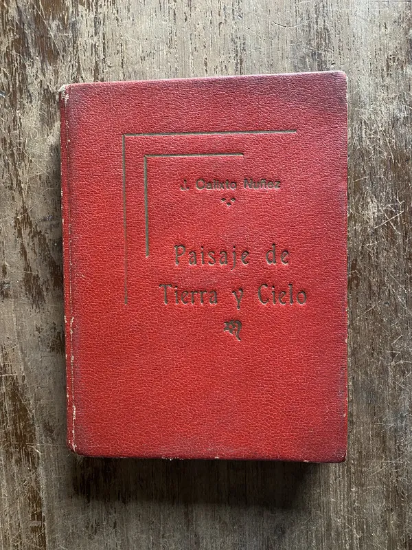 Tapa de Paisaje de Tierra y Cielo - Calixto Nuñez J. (5i6)