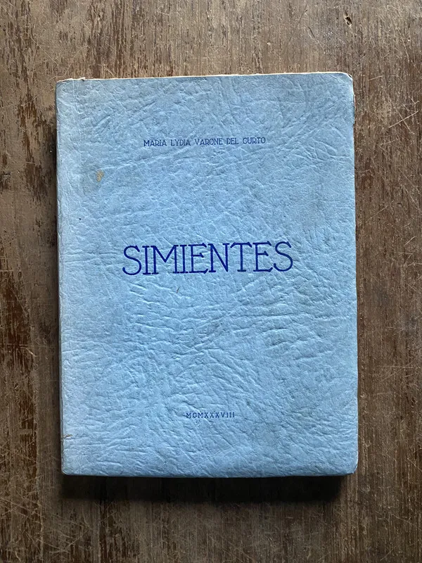 Tapa de Simientes - Varone del Curto Maria Lydia (5i6)