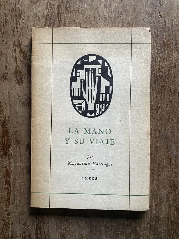 Tapa de La mano y su viaje - Harriague Magdalena (5i6)