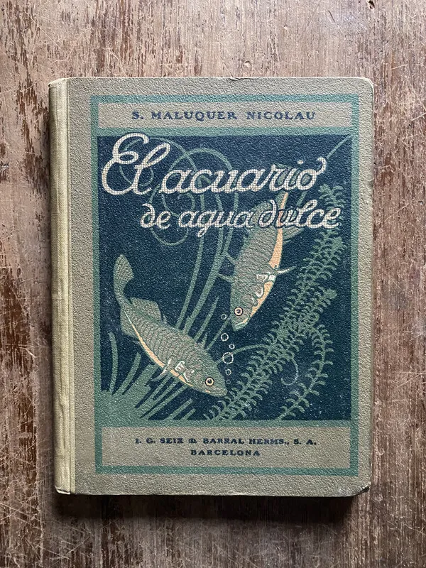 El acuario de agua dulce - Maluquer Nicolau S. (5i6)
