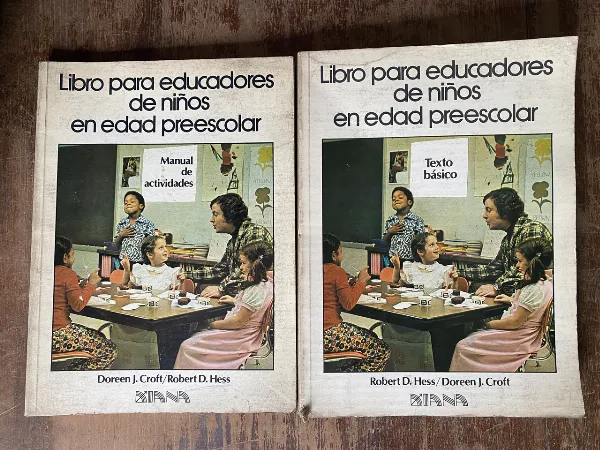 Tapa de Libro para educadores de niños en edad - Hess; Croft (4q5)