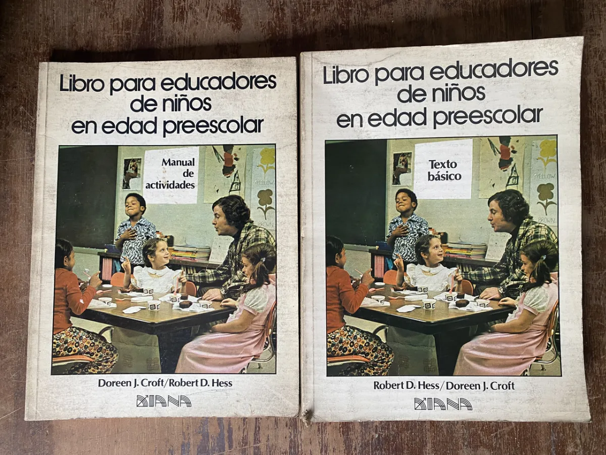 Libro para educadores de niños en edad - Hess; Croft (4q5)
