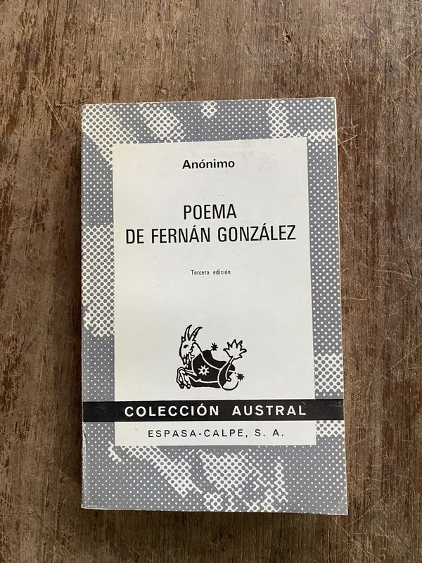 Poema de Fernan Gonzalez - Anonimo (4y5)