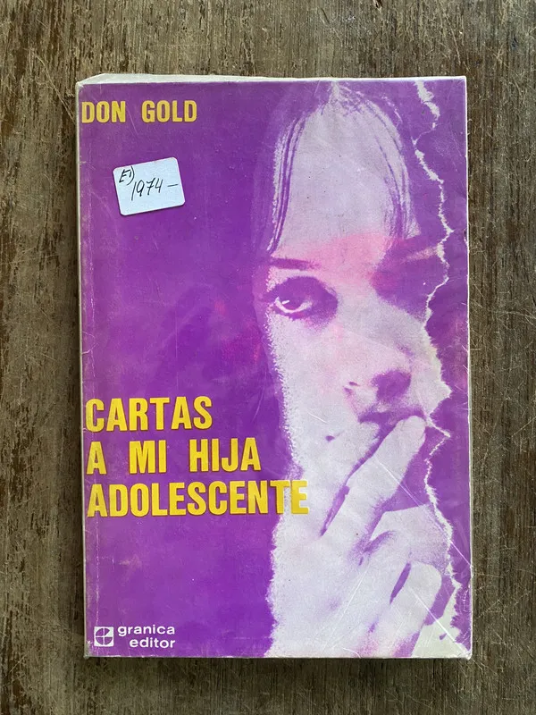 Tapa de Cartas a mi hija adolescente - Gold Don (4y5)