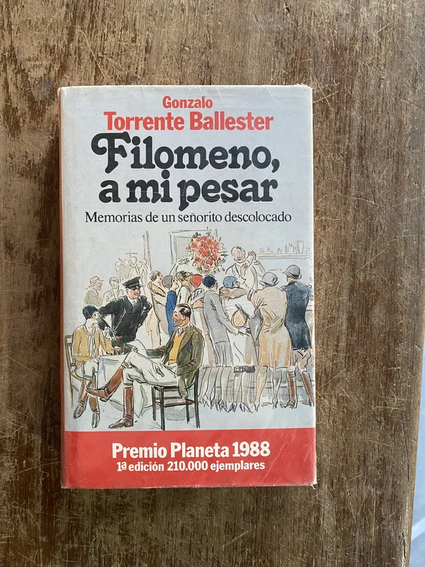 Tapa de Filomeno a mi pesar - Torrente Ballester Gonzalo (4y5)