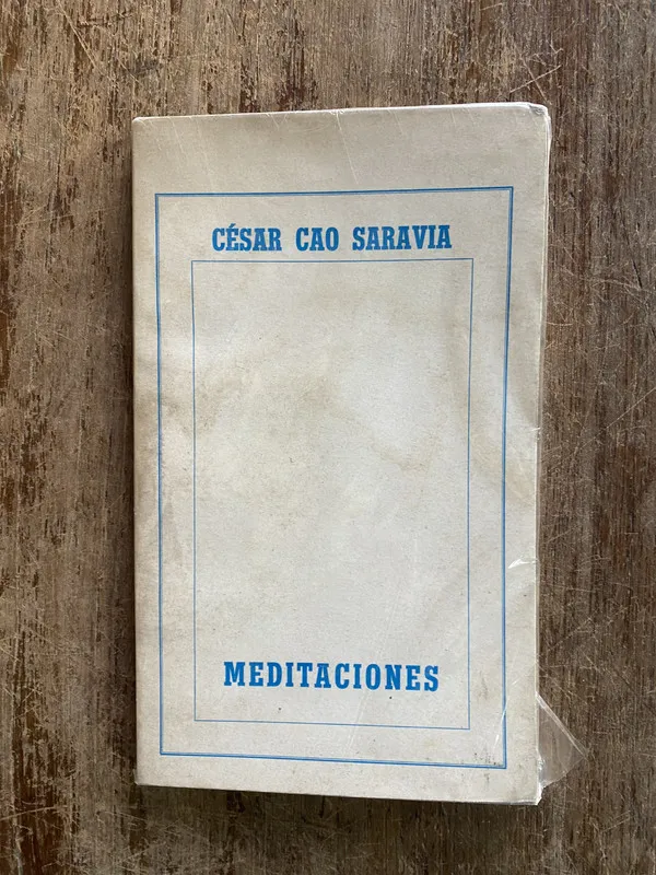 Meditaciones - Cao Saravia Cesar (4y5)