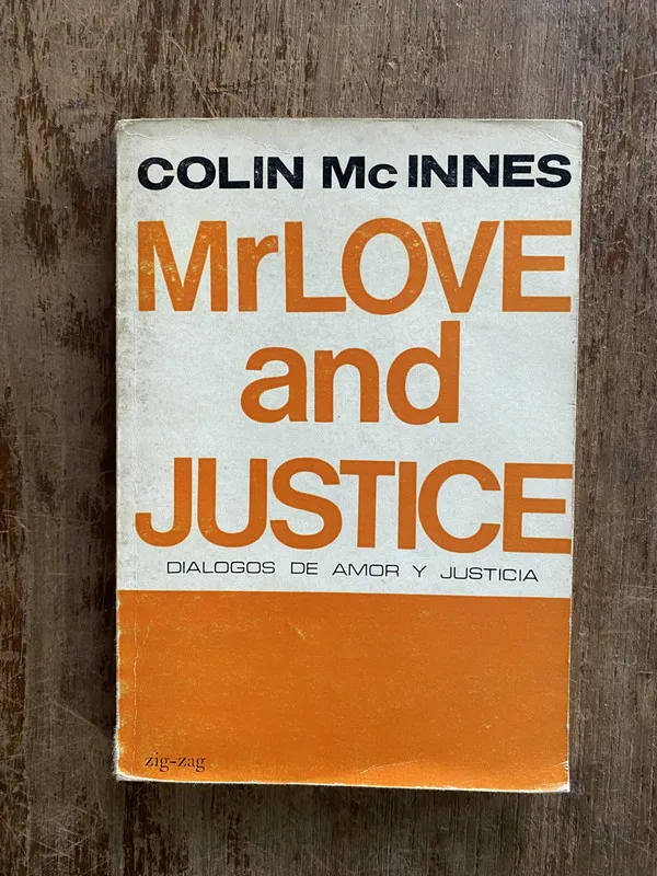 Tapa de Mr Love and Justice - McInnes Colin (4y4)