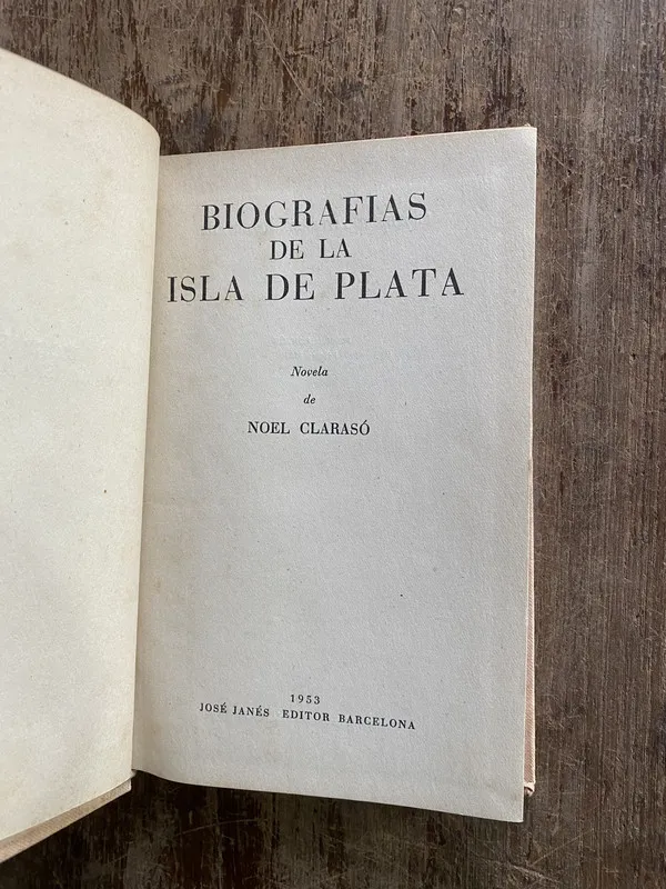 Biografias de la Isla de Plata - Claraso Noel (4y4)