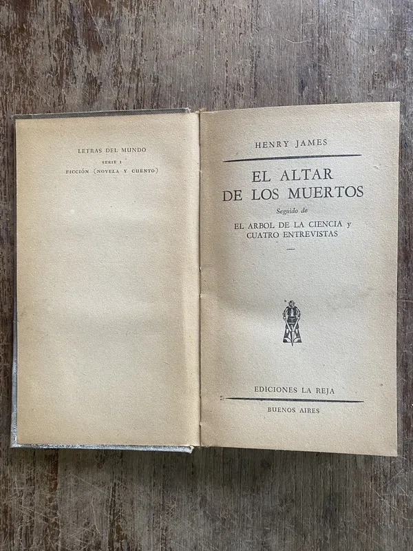 El altar de los muertos - James Henry (4y3)