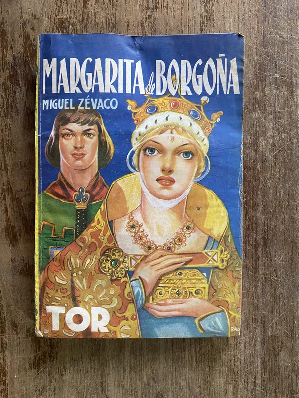 Tapa de Margarita de Borgoña - Zevaco Miguel (4y3)