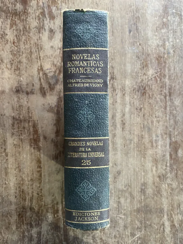 Novelas Romanticas - Chateaubriand / Alfred de Vigny (4y3)