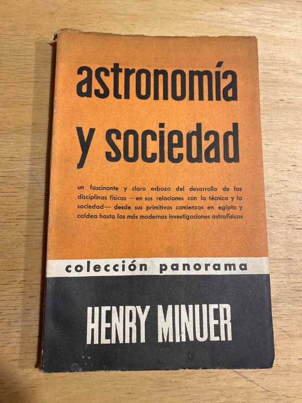 Astronomia Y Sociedad - Minuer, Henry (r3)
