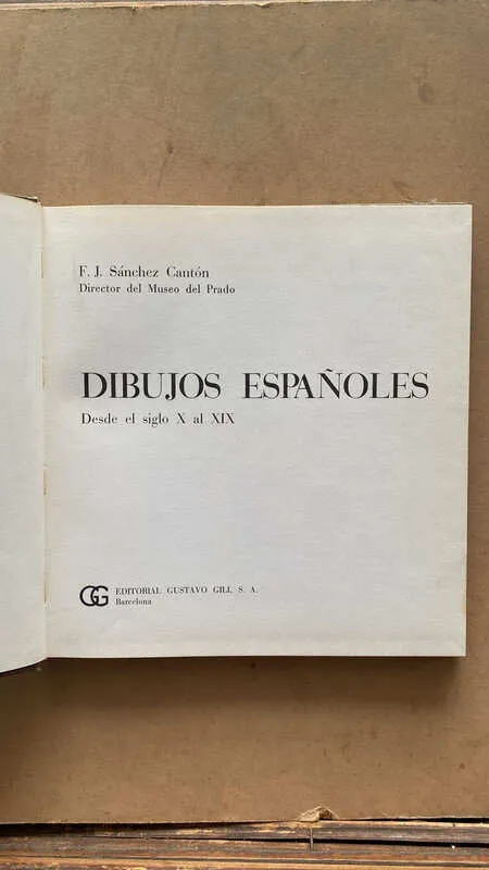 Dibujos Españoles Desde El Siglo X Al- Sanchez Canton (L4)