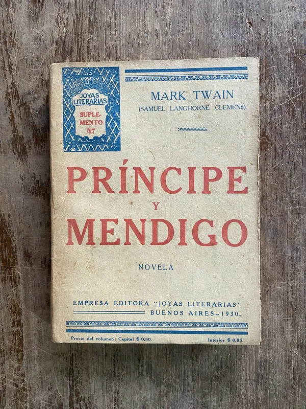 Principe y Mendigo - Twain (4y2)