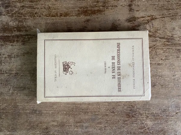 Tapa de Impresiones de un hombre de buena - Fernandez Florez (4y1)
