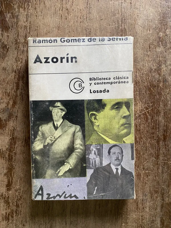 Tapa de Azorin - Gomez de la Serna Ramon (4y7)
