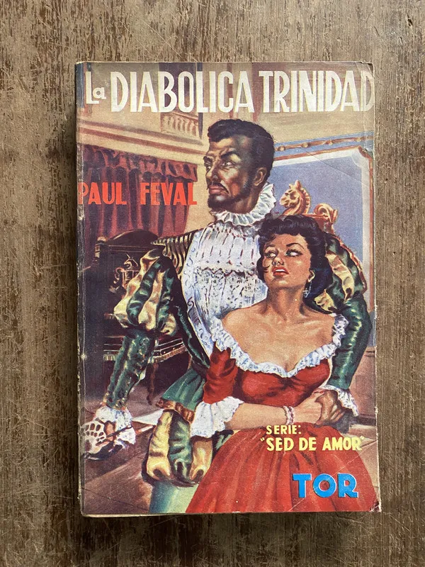 Tapa de La Diabolica Trinidad - Feval Paul (4z6)