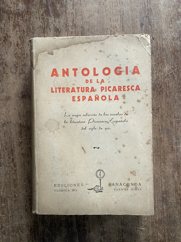 Tapa de Antologia de la Literatura Picaresca Española - (4z6)