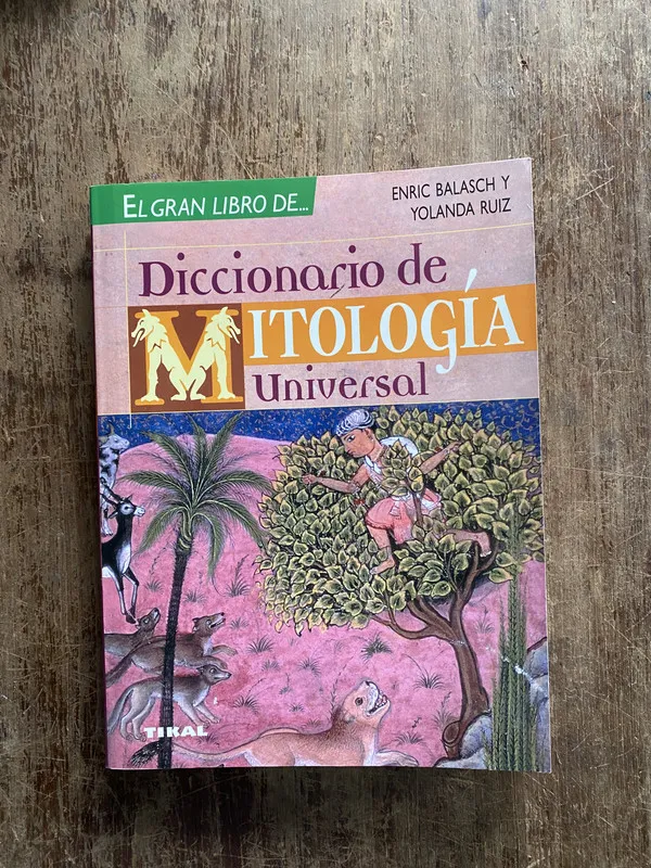 Tapa de Diccionario de Mitologia Universal - Balasch (4z5)