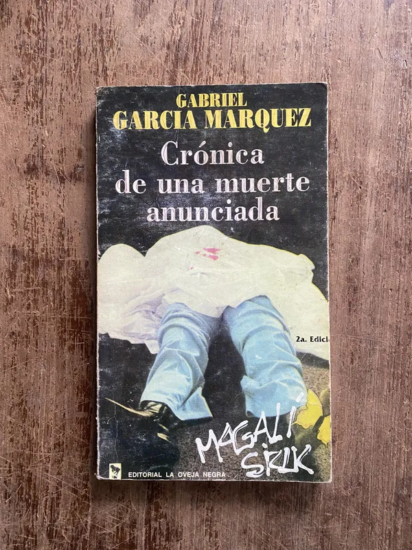 Cronica de una muerte anunciada - Garcia Marquez (4z5)
