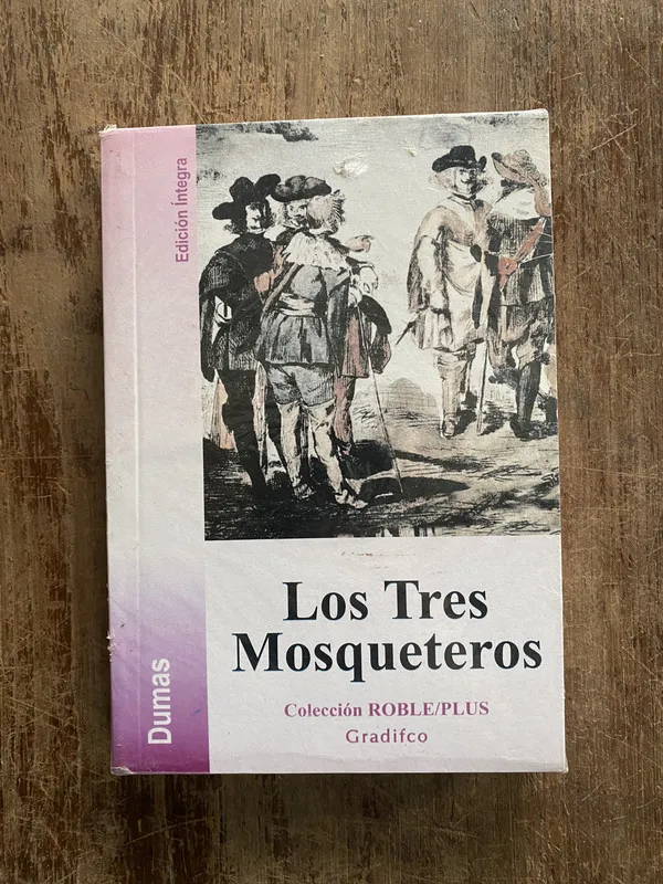 Tapa de Los Tres Mosqueteros - Dumas Alexandre (4z5)