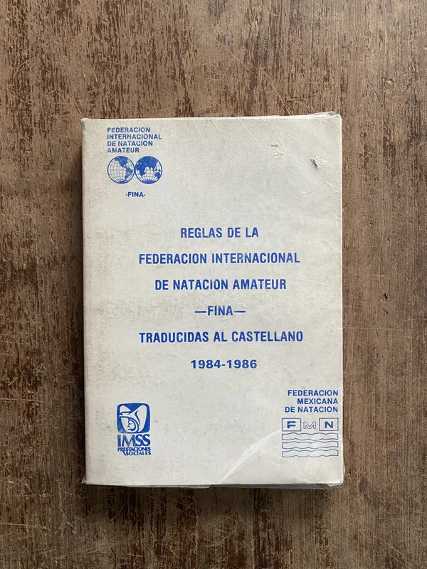 Tapa de Reglas de la Federacion Internacional de Natacion Amateur —