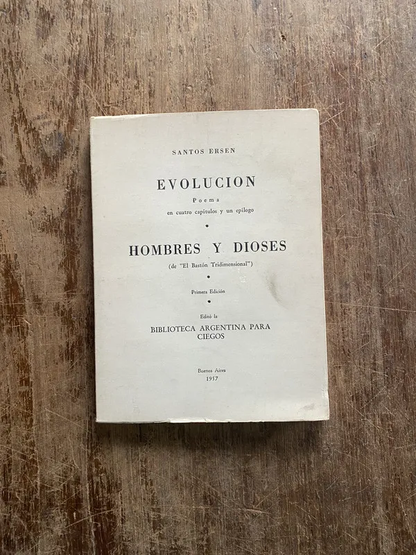 Evolucion / Hombres y Dioses - Ersen Santos (4z5)