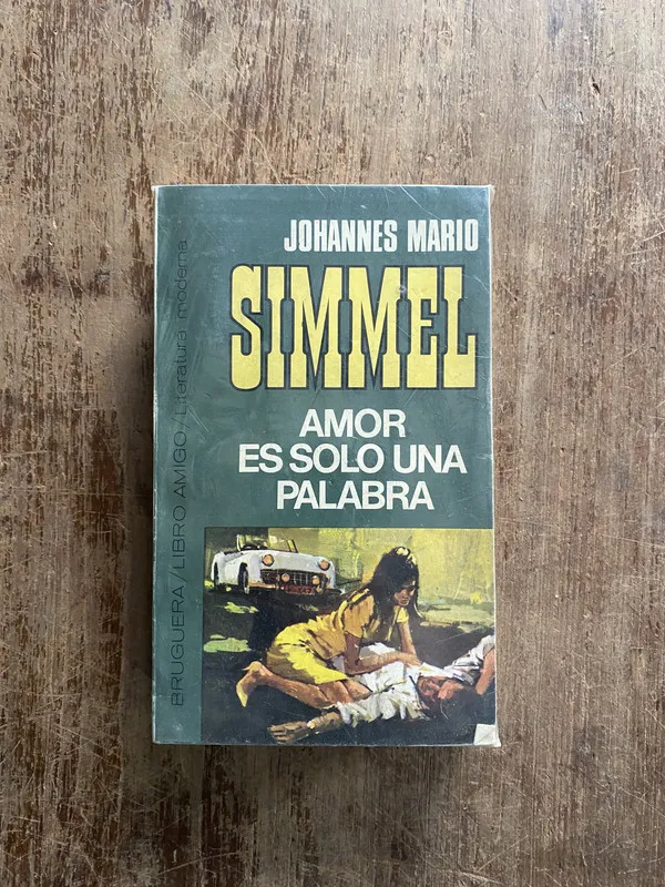 Tapa de Amor es solo una palabra - Simmel Johannes Mario (4z4)