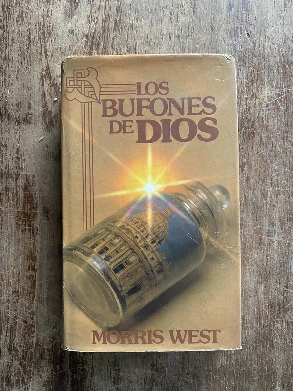 Tapa de Los bufones de Dios - West Morris (4z3)