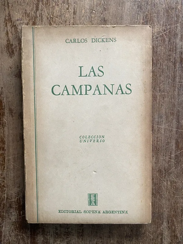 Tapa de Las Campanas - Dickens Carlos (4z2)