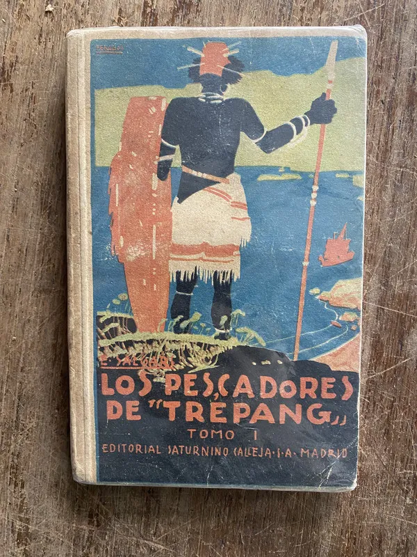 Tapa de Los Pescadores de 'Trepang' - Salgari E. (5i7)