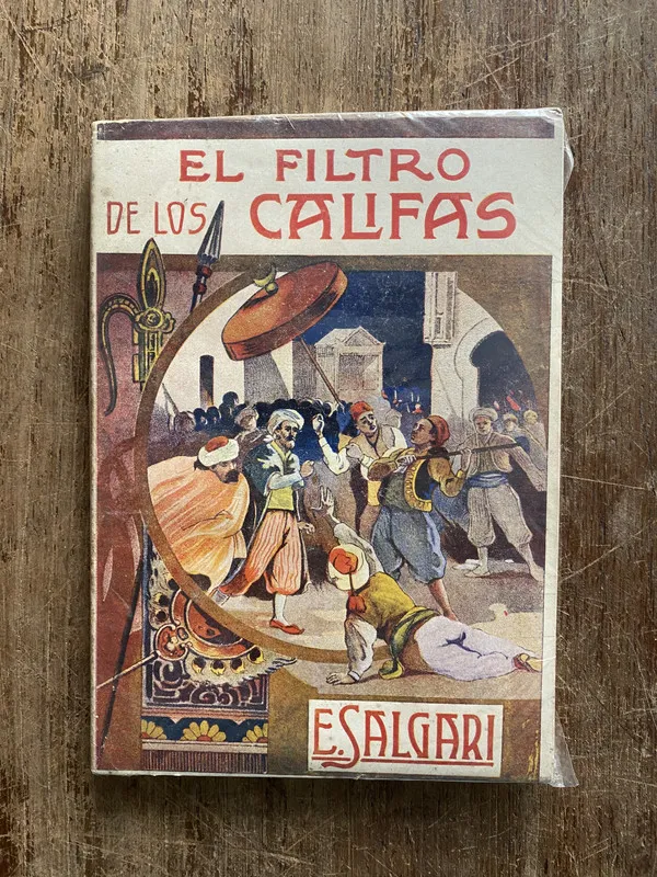 Tapa de El filtro de los califas - Salgari E. (5i7)